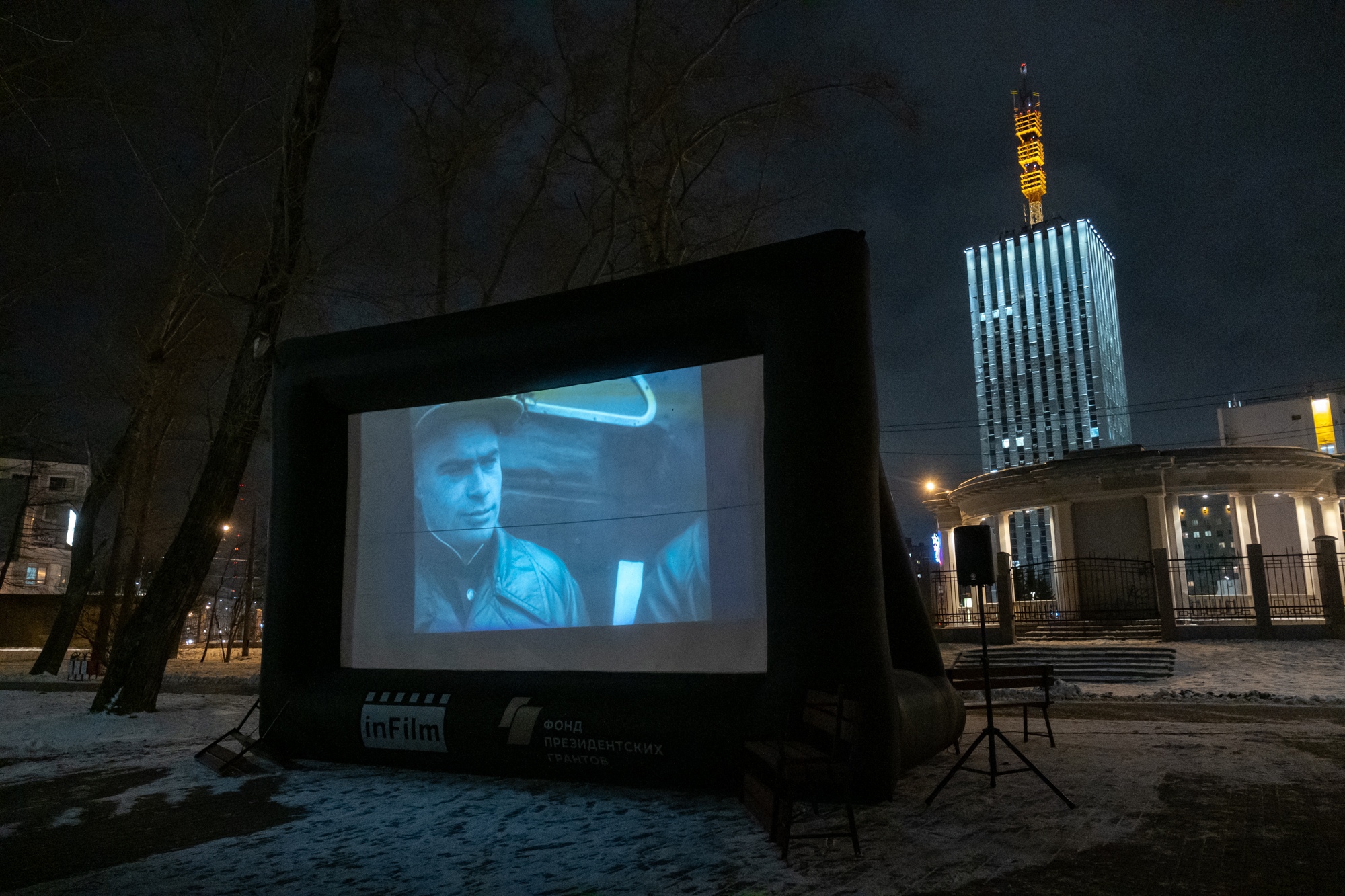 Кинотеатр на открытом воздухе вновь откроется в Архангельске