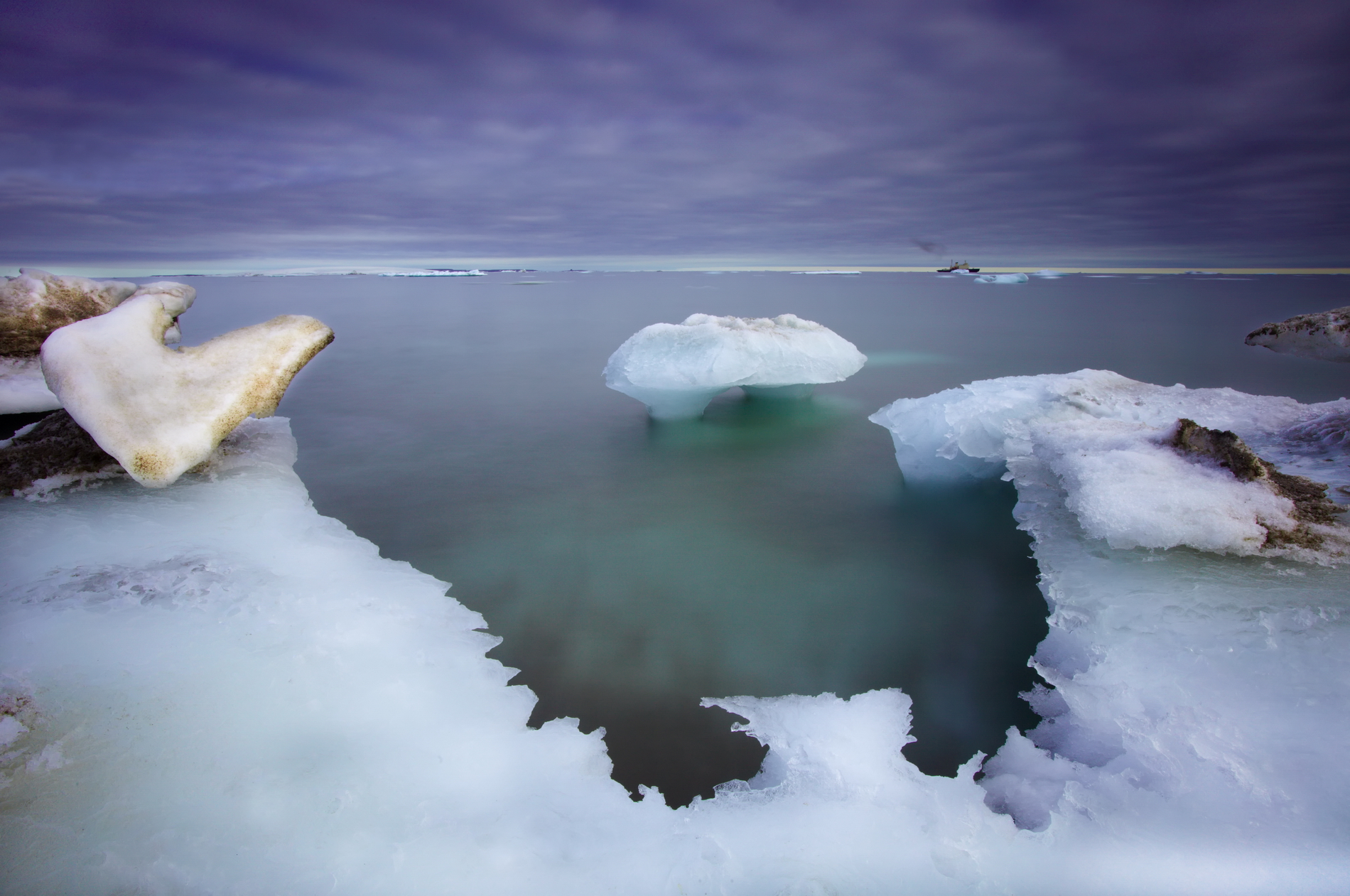 Потепление в Арктике сократило жизнь морских льдов с 4,3 до 2,7 года