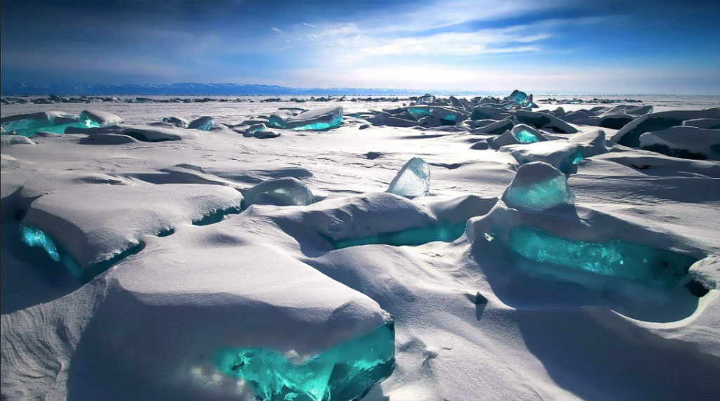 Льды на Белом море
