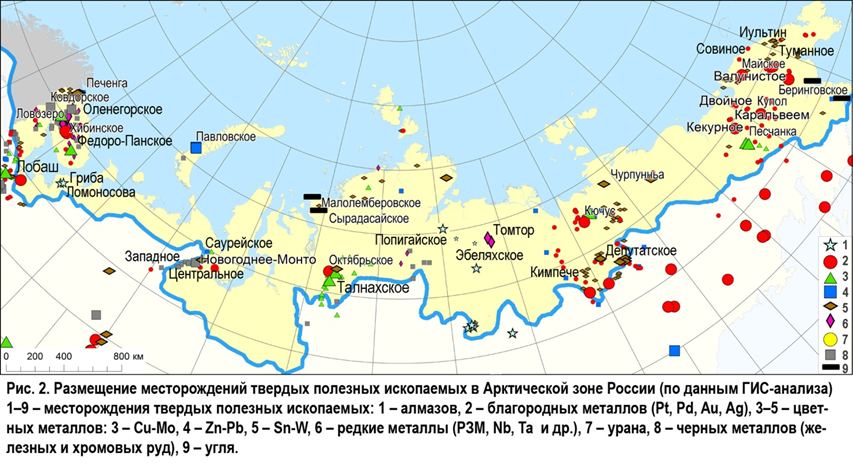 Месторождения урана на карте. Полезные ископаемые Арктики. Богатства арктической зоны.