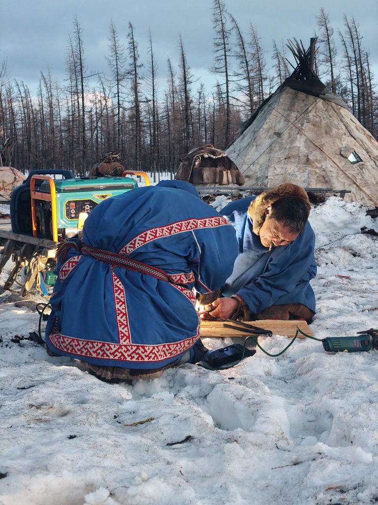 Ремонт снегохода, Ямал, 2026.jpg