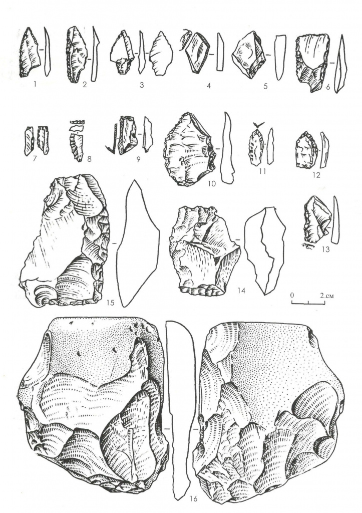 Мезолитические артефакты