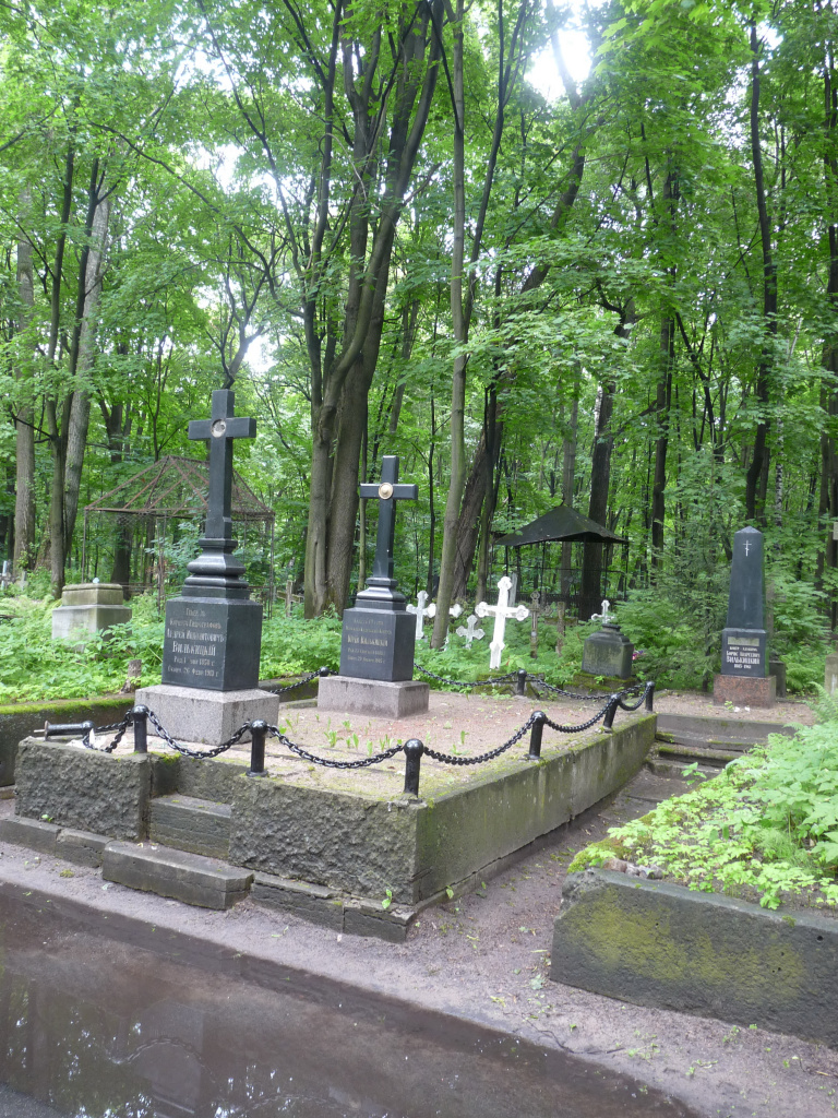 Семейный участок Вилькицких на Смоленском кладбище