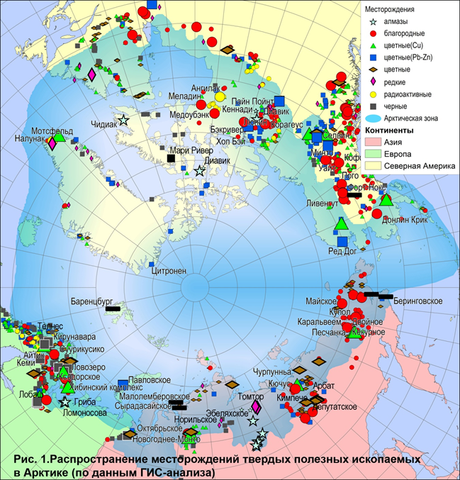 Минеральное богатство Арктики – GoArctic.ru – Портал о развитии Арктики
