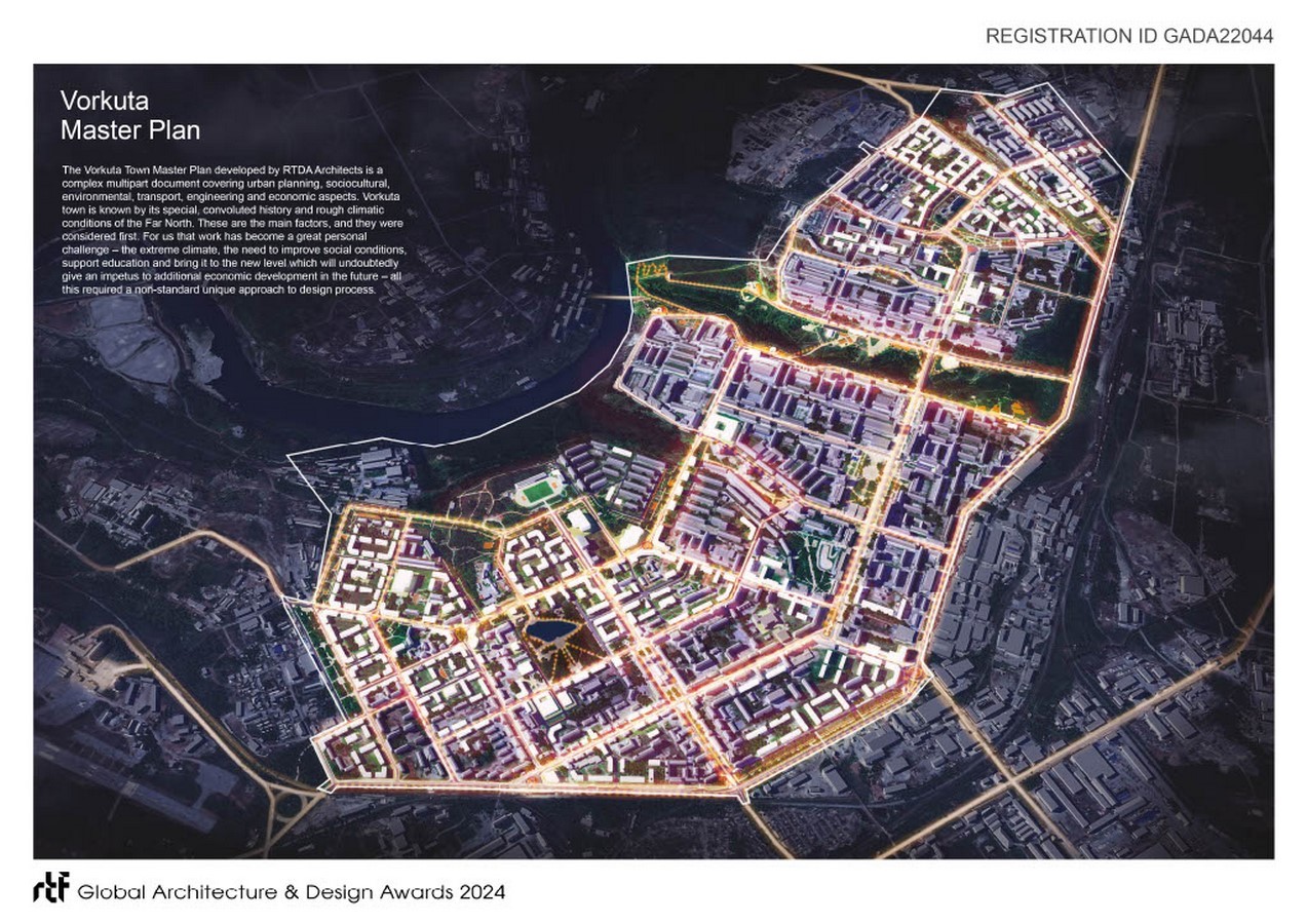 Мастер-план Воркуты стал финалистом Global Architecture & Design Awards 2024 – конкурса, прошедшего в Индии