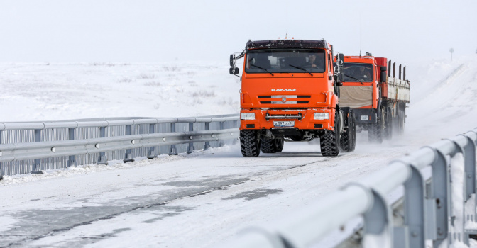 Арктика сегодня. Новая автодорога между Нарьян-Маром и Усинском связала НАО и Республику Коми